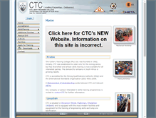 Tablet Screenshot of ctctraining.co.za